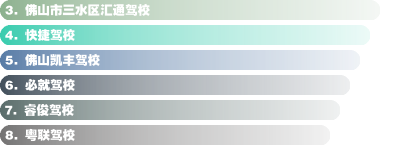 佛山市驾校排行榜（佛山哪个驾校可以考B2？）